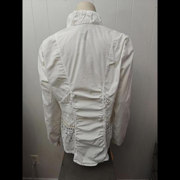 XCVI Lace Cut Out Jacket - Picture 3 of 5